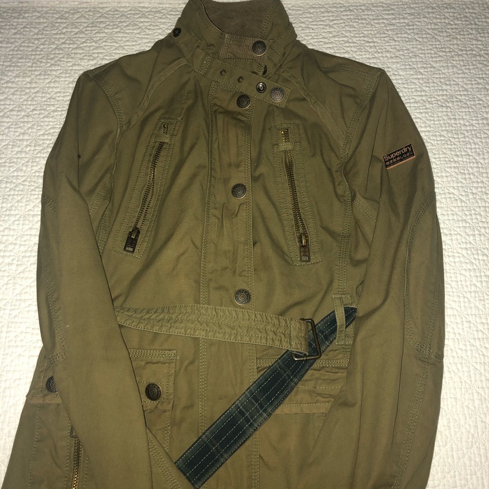 SUPERDRY OLIVE GREEN JACKET